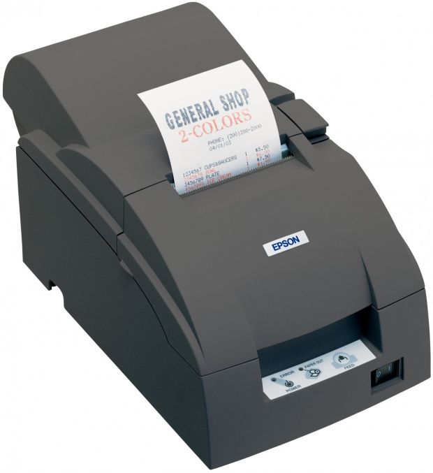 Epson TM-U220B 17.8 cpi 6 ips Serial Auto Cutter Thermal Desktop Dot Matrix Receipt Printer - C31C514653