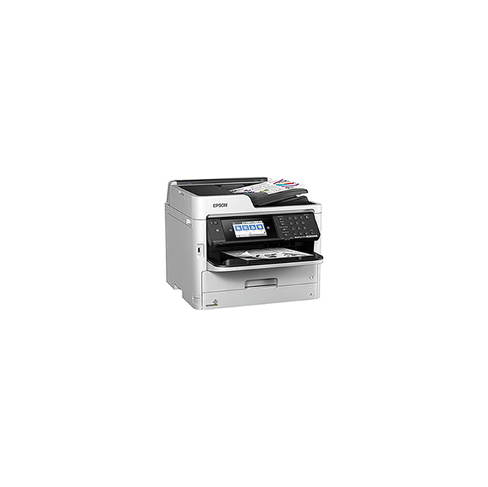 Epson WorkForce Pro WF-M5799 4800 x 1200 dpi 24 ppm USB, Ethernet, Wi-Fi 4.3-inch Touch Screen LCD Display Desktop Monochrome Multifunction Printer - C11CG04201