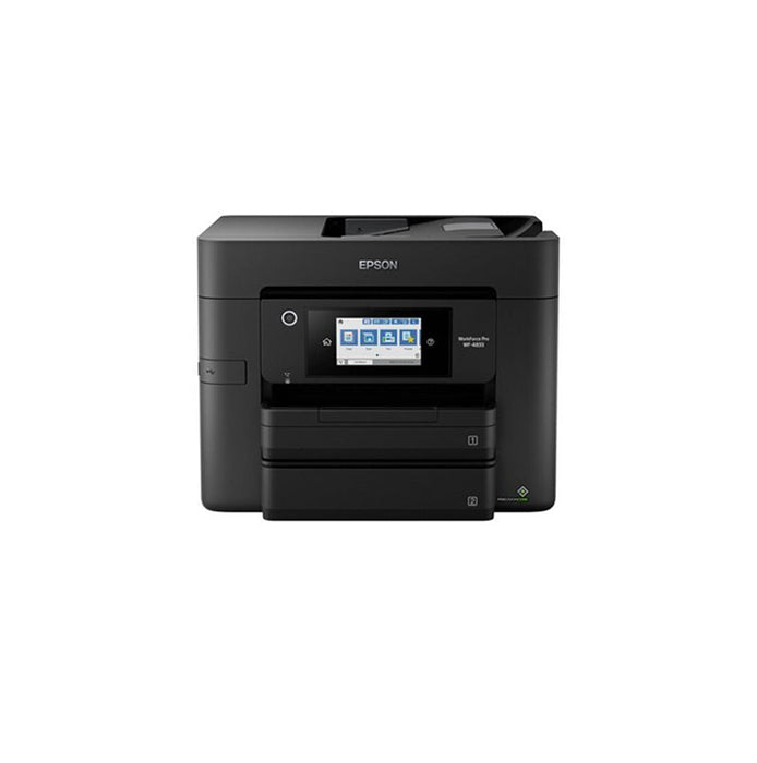 Epson WorkForce WF-4833 4800 x 2400 dpi 12 ppm USB, Ethernet, Wi-Fi Duplex Printing 4.3-inch Touch Screen LCD Display Color Inkjet All-in-One Printer - WF-4833