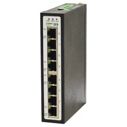 Ethernet Direct HUE-800SEN Industrial 8-Port Switch