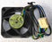 Everflow R124020bl 40x40x20mm 12V DC 0.13A 4-Wire Axial Cooling Fan