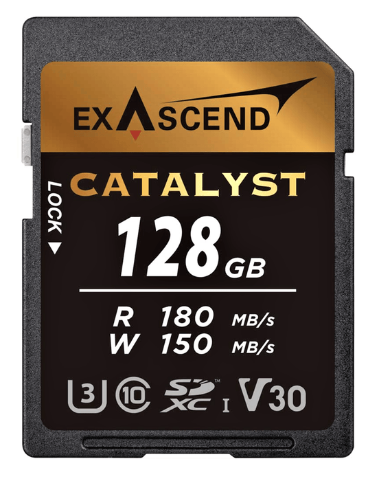Exascend 64/128GB Catalyst UHS-I SDXC Memory Card