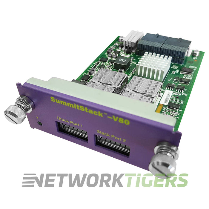 Extreme 16420 X460 Series 2x SummitStack-V80 Port Switch Stacking Module