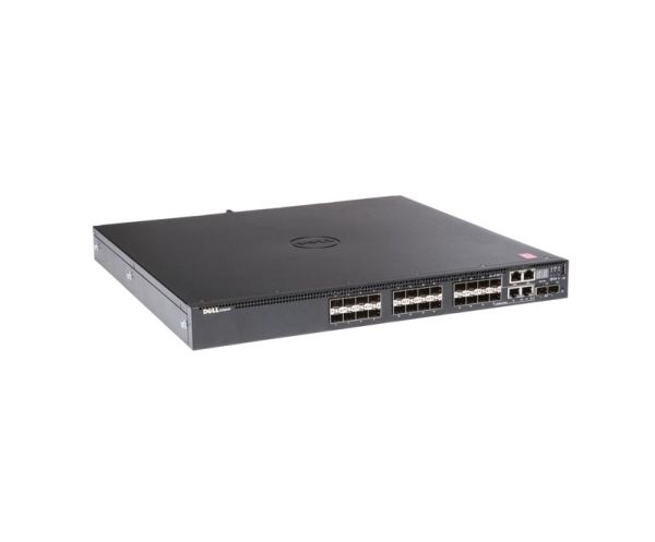 F0J6T - Dell PowerConnect N3024F 24-Ports Layer3 Managed Gigabit Ethernet 2 X SFP+ Networking Switch