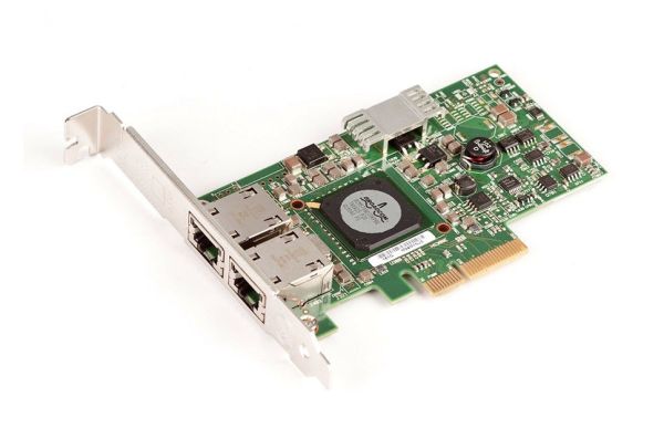 F169G - Dell 5709 Dual-Ports 10/100/1000BASE-T Ethernet PCI-Express x4 High Profile Network Interface Card