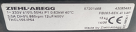 FB063-4EK.4I.V4P ZIEHL-ABEGG Axial Fan 0.63kW 230V 3.0A 860rpm