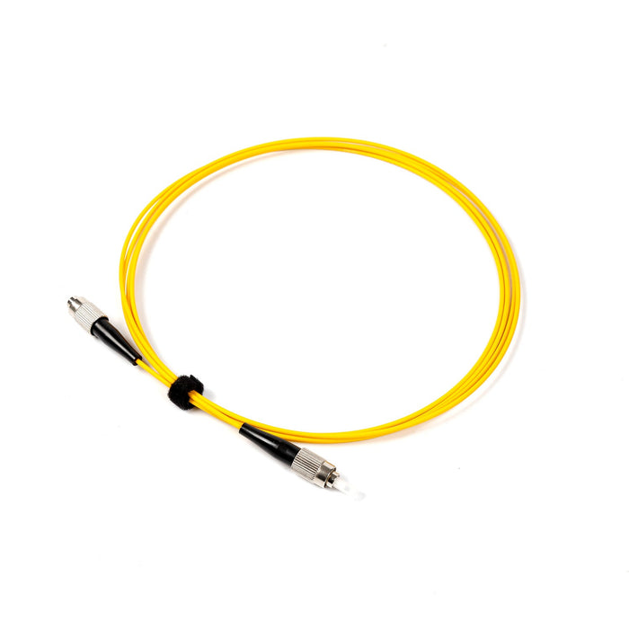 NSComm FC UPC to FC UPC Simplex Single Mode Fiber Patch Cable, 1 Fiber, 2.0mm OFNR