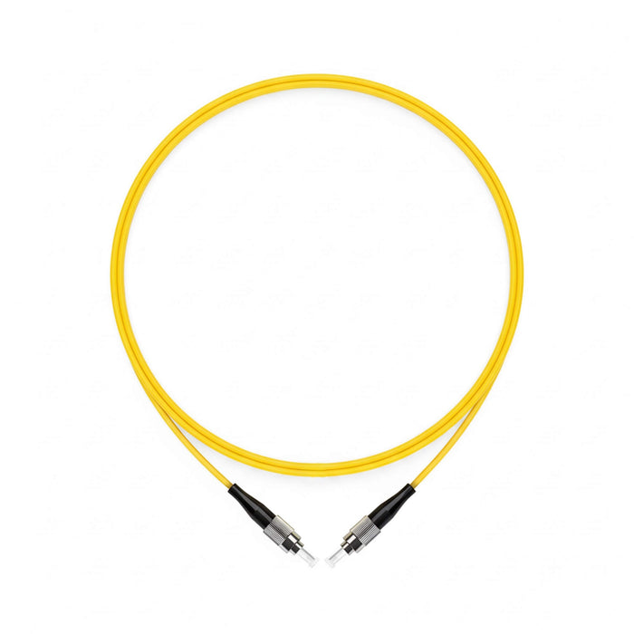 NSComm FC UPC to FC UPC Simplex Single Mode Fiber Patch Cable, 1 Fiber, 2.0mm OFNR