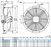 FC035-4DF.2C.A7 ZIEHL-ABEGG Axial Fan 0.17 kW 0.64/0.37A 1370 rpm