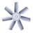 FC071-VDQ.6N.V7  ZIEHL-ABEGG Axial Fan 3~400V 2.9/1.8kW 5.3/3.0A 1290/990rpm
