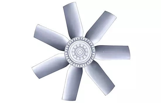 FC080-SDA.6K.1 ZIEHL-ABEGG Axial Fan 3~400 V 1.4/0.95 kW 2.7/1.7 A 900/690rpm