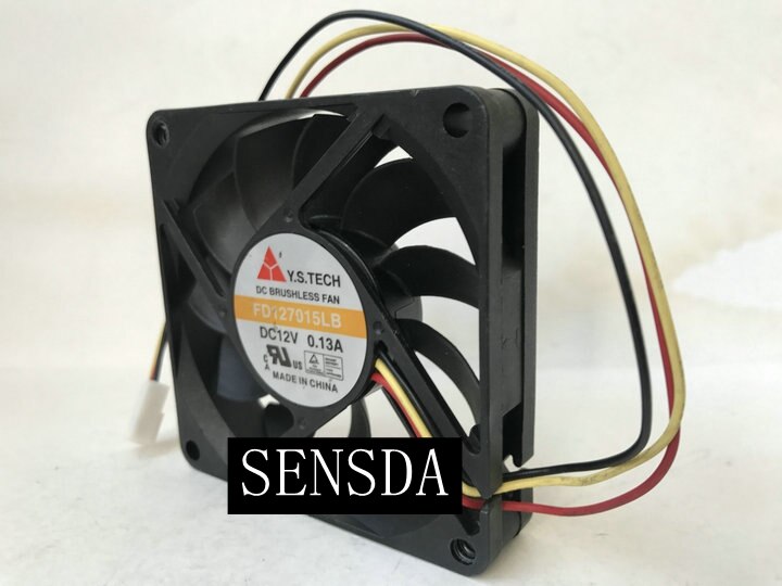 FD127015LB 12V DC 0.13A Axial Cooling Fan