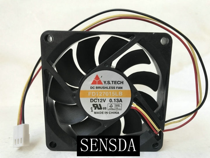 FD127015LB 12V DC 0.13A Axial Cooling Fan