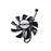 FD9015U12S 90x90x15mm 12V DC 0.55A Axial Cooling Fan
