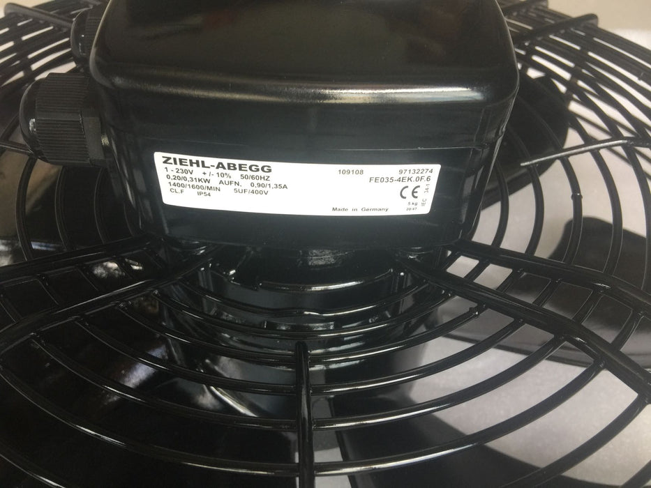 FE035-4EK.0F.6 ZIEHL-ABEGG Axial Fan | 0.20kW Quiet | 230V Single-Phase | 7.2kg