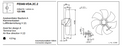 FE040-VDA.2C.2 ZIEHL-ABEGG Axial Fan