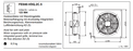 FE040-VDQ.2C.5 ZIEHL-ABEGG Axial Fan