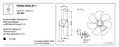 FE042-VDA.2F.1 ZIEHL-ABEGG Axial Fan