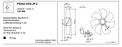 FE042-VDA.2F.2 ZIEHL-ABEGG Axial Fan