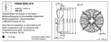 FE045-SDK.4F.6 ZIEHL-ABEGG Axial Fan