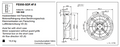 FE050-SDF.4F.6 ZIEHL-ABEGG Axial Fan