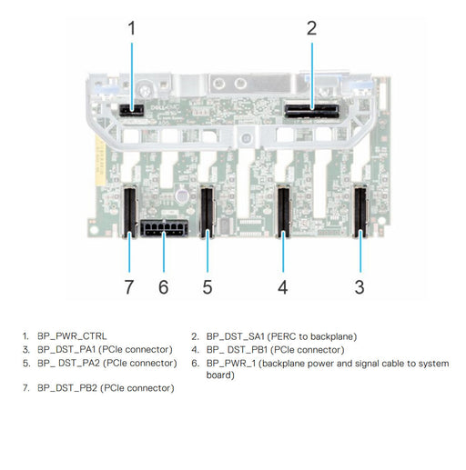 FKG10 — Backplane | Dell PowerEdge R550