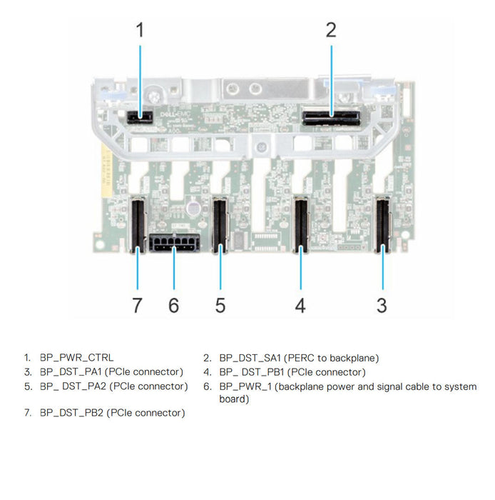 FKG10 — Backplane | Dell PowerEdge R550