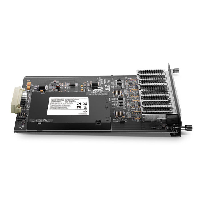 -OEO25GSFP28, 4 Channels 25GFMT4DL WDM Transponder (Converter) for FMT Managed Chassis, 8 SFP28/SFP+ Slots