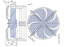 FN030-4EI.WA.V7 ZIEHL-ABEGG Axial Fan 0.09kW 230/V 0.39A 1290rpm