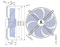FN030-6II.0E.V7  ZIEHL-ABEGG Axial Fan 150W 200-277/V 1.15/0.84A 1900rpm