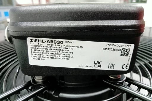 FN035-4DQ.0F.A7P2 ZIEHL-ABEGG Axial Fan