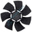 FN035-4EH.0F.V7P2  ZIEHL-ABEGG Axial Fan 230W 230V 1.05A 1410rpm