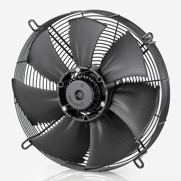 FN040-VDK.0F.V7P1  ZIEHL-ABEGG Axial Fan 400V 0.37/0.17kW 0.27/0.56A 1080/1580rpm