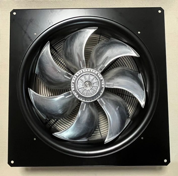 FN050-4DQ.4I.V7P1 ZIEHL-ABEGG Axial Fan Rated 3~400V 1.2/0.77kW 1.7/3.5A 50/60HZ 1300/1480rpm