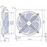 FN050-6EQ.4F.A7P3 ZIEHL-ABEGG Axial Fan 230V 0.27 kW 1.25A 900rpm