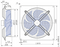 FN050-SDQ.4F.A7P1 ZIEHL-ABEGG Axial Fan 3/400-460V 0.29kW 0.74A