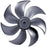 FN056-SDQ.4F.A7P2 ZIEHL-ABEGG Axial Fan  3~400V 0.34/0.21kW 0.7/0.38A 870/630rpm