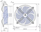 FN071-6IQ.BD.A7P3 ZIEHL-ABEGG Axial Fan 230V 0.28 kW 1.4A
