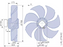 FN080-VDQ.7Q.V5P7 ZIEHL-ABEGG Axial Fan 3~400V 3.9 /2.6kW 6.8/4.2 A