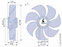 FN080-ZIA.GQ.V7P3 ZIEHL-ABEGG Axial Fan 3.1 kW 4.8/3.8 A 1100 rpm