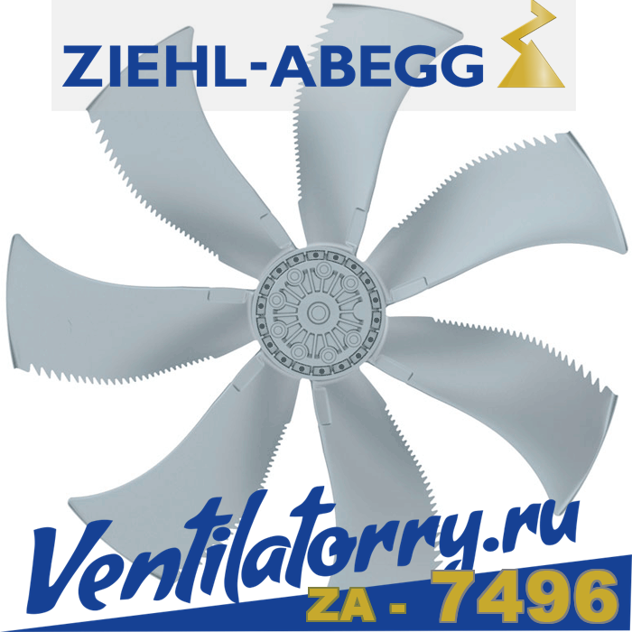 FN091-SDI.7M.V5P1 ZIEHL-ABEGG Axial Fan 1.95/1.3 kW 4.4/2.3A 880/720rpm