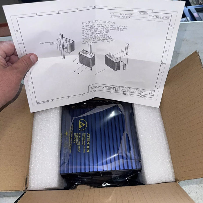 FOXBORO P0922YU POWER SUPPLY Foxboro
