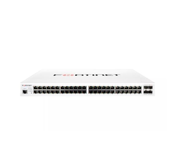 FS-448E - Fortinet FortiSwitch 448E 48-Ports 10/100/1000BASE-T Ethernet Network Switch with 4-Ports SFP+