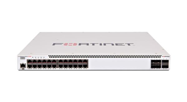 FS-548D-FPOE - Fortinet FortiSwitch 48-Ports 10/100/1000BASE-T PoE+ and 4-Ports SFP+ Rack-mountable Network Switch with 2-Ports QSFP+