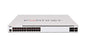 FS-548D-FPOE - Fortinet FortiSwitch 48-Ports 10/100/1000BASE-T PoE+ and 4-Ports SFP+ Rack-mountable Network Switch with 2-Ports QSFP+