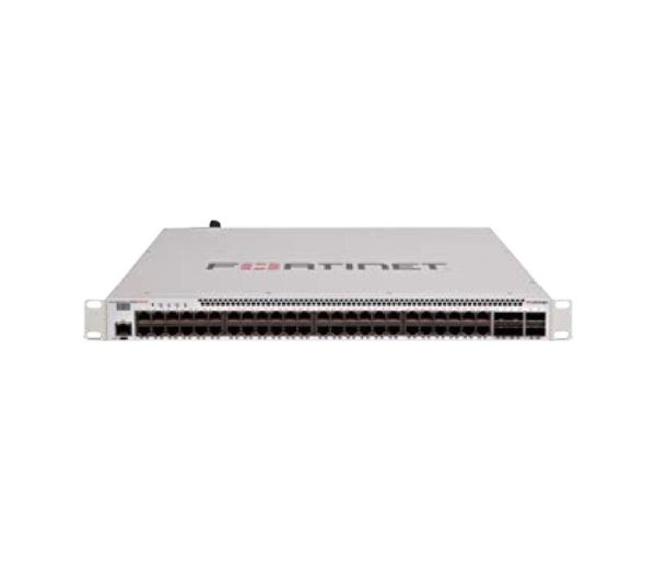 FS-548D - Fortinet FortiSwitch 548D 48-Ports 10/100/1000BASE-T Ethernet and 4-Ports SFP+ Network Switch with 2-Ports QSFP+