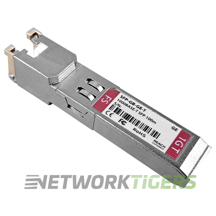 FS SFP-GB-GE-T 1GB BASE-T RJ45 SFP Transceiver