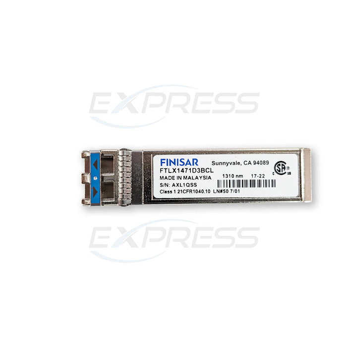 FTLX1471D3BCL - 10Gbps SFP+ SMF 1310NM 10KM Long Range Transciever