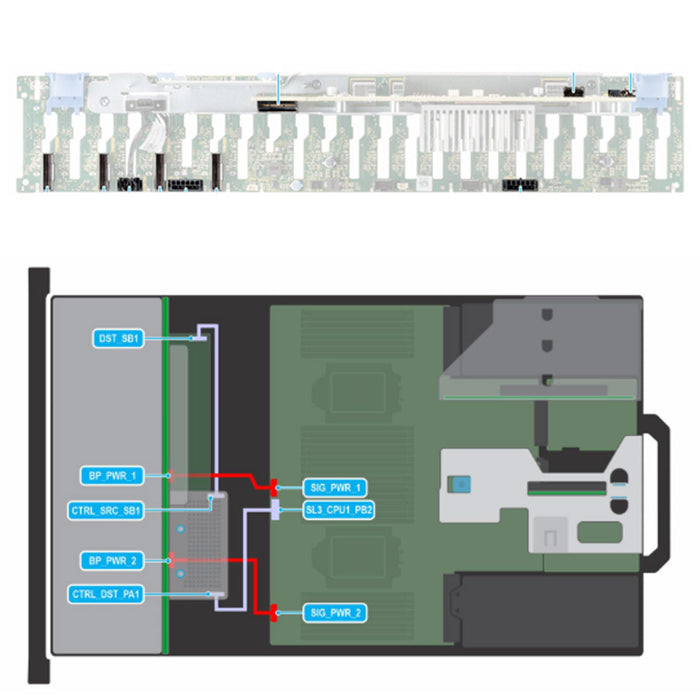 FYK80 — 24x 2.5" (SAS/SATA/NVMe) Chassis | Refurbished Dell PowerEdge R750