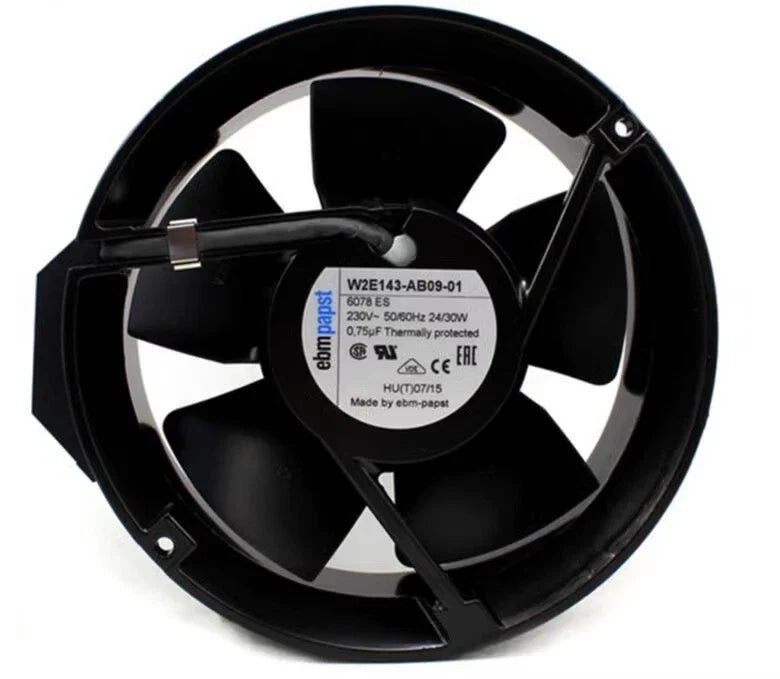Fan W2E143-AB09-01 6078ES AC 230V 24/30W 172*51MM cooling fan EBMPASPT